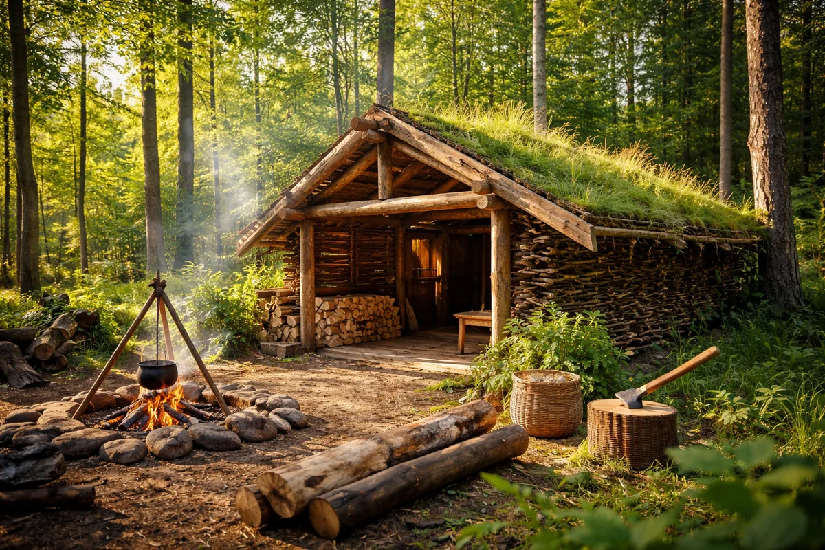 Comment réaliser un habitat durable en utilisant les principes du bushcraft