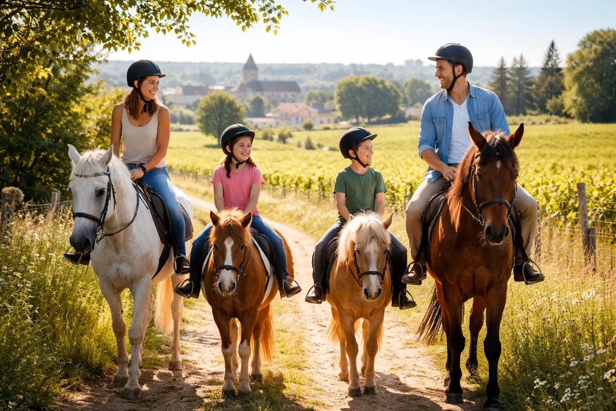 Comment organiser une sortie en équitation en Charente pour les familles